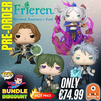 FUNKO POP! Super Discount Bundle of 4 FRIEREN Pre-Order