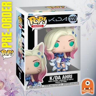 Funko POP! LEAGUE OF LEGENDS 1220 K/DA Ahri Pre-Order