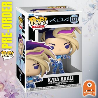 Funko POP! LEAGUE OF LEGENDS 1221 K/DA Akali Pre-Order