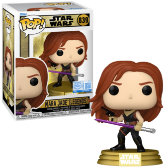 Funko POP! STAR WARS LEGENDS 839 Mara Jade EXCLUSIVE Pre-Order