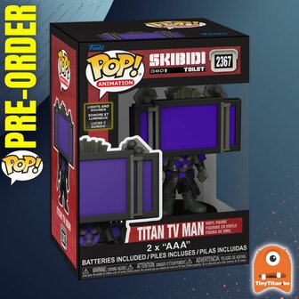 Funko POP! SFX SKIBIDI TOILET 2367 Titan TV Man Pre-Order