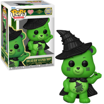Funko POP! WICKED CARE BEARS 2052 Good Luck Bear as Elphaba Thropp