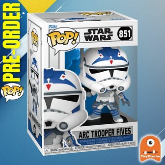 Funko POP! STAR WARS 851 Fives Arc Trooper Pre-Order