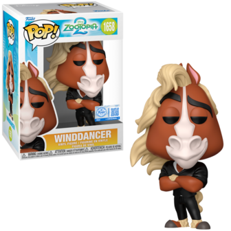 Funko POP! ZOOTOPIA 2 1658 Winddancer EXCLUSIVE