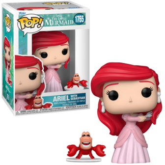 Funko POP! THE LITTLE MERMAID 1755 Ariel with Sebastian Pre-Order