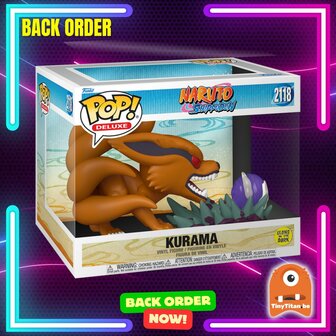 Funko POP! Deluxe NARUTO SHIPPUDEN 2118 Kurama (GW) Back Order
