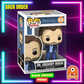 Funko POP! HOUSE M.D. 1842 Dr. Gregory House Back Order