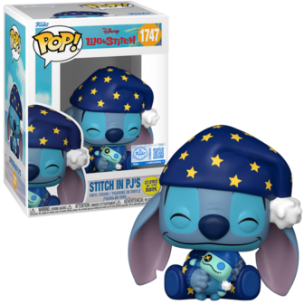 Funko POP! Lilo &amp; Stitch 1747 Stitch in PJ's GITD EXCLUSIVE