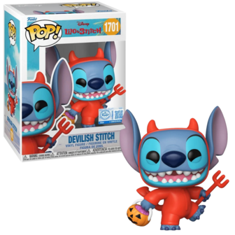 Funko POP! Lilo &amp; Stitch 1701 Stitch as Devil EXCLUSIVE
