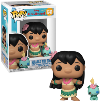 Funko POP! LILO &amp; STITCH 1741 Hula Lilo with Scrump