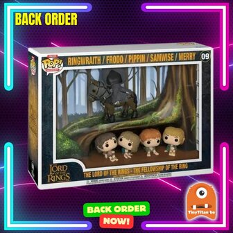 Funko POP! LOTR MOMENTS Deluxe 09 The Fellowship of the Ring Back Order
