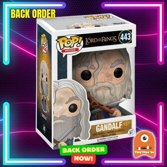 Funko POP! LORD OF THE RINGS 443 Gandalf Back Order
