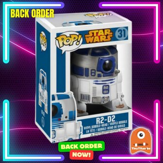 Funko POP! STAR WARS 31 R2-D2 Back Order