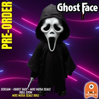 Mezco - SCREAM - Ghost Face - MDS Mega Scale Doll 37cm
