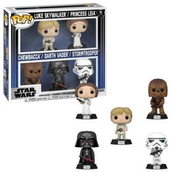 Funko POP! STAR WARS 5-Pack Star Wars Pre-order