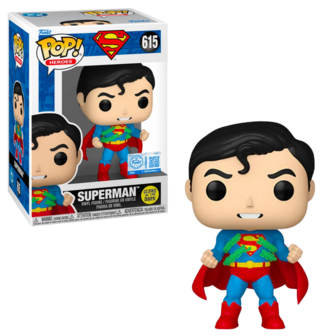 Funko POP! Superman (Metropolis Suit) GITD 615 Exclusive