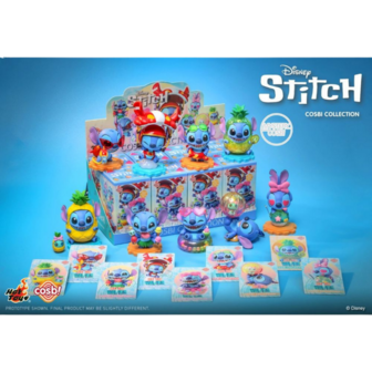 Cosbi LILO &amp; STITCH - Stitch on Holiday 8cm - 1 BlindBox