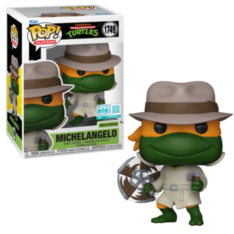 Funko POP! Michelangelo in Trench Coat 1749 TMNT 9500pcs Limited Edtion Supreme Exclusive