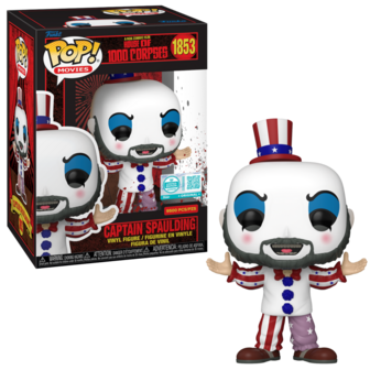 Funko POP! Captain Spaulding 1853 House of 1000 Corpses 9500pcs Limited Edtion Supreme Exclusive