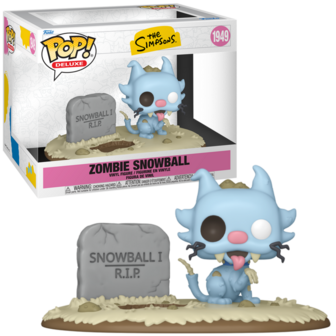 Funko POP! Super DLX THE SIMPSONS 158 Zombie Snowball Pre-Order