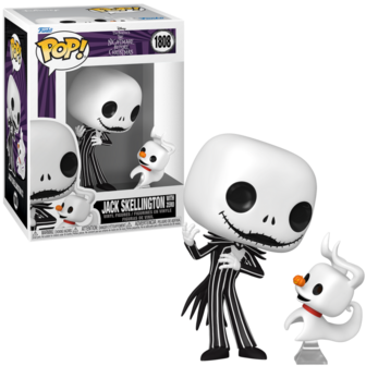 Funko POP! NIGHTMARE BEFORE CHRISTMAS 1808 Jack &amp; Zero Pre-Order