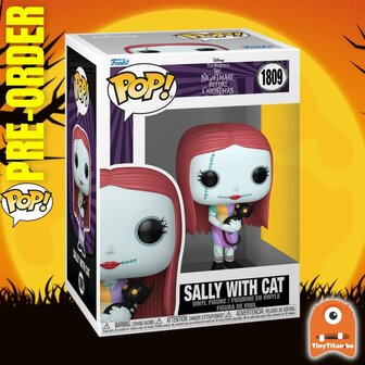 Funko POP! NIGHTMARE BEFORE CHRISTMAS 1809 Sally with cat Pre-Order
