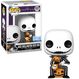 Funko POP! NIGHTMARE BEFORE CHRISTMAS 1777 Jack with box EXCLUSIVE