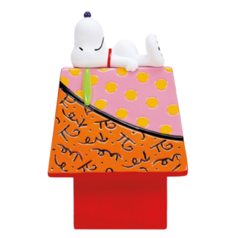 Snoopy Doghouse Figurine by Romero Britto 6019028