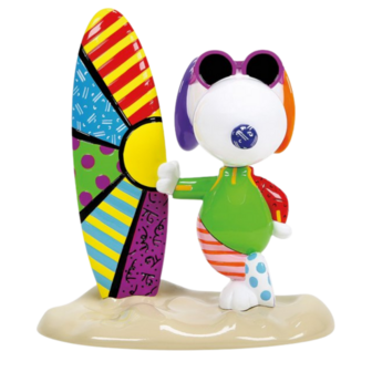 Snoopy Surfing Figurine by Romero Britto 6019027