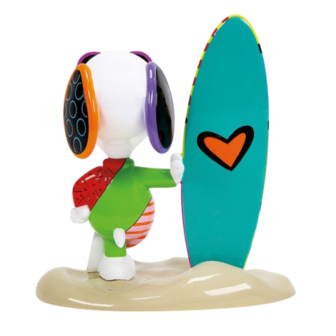 Snoopy Surfing Figurine by Romero Britto 6019027