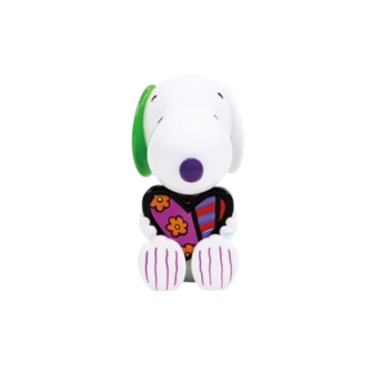 Snoopy with Britto Heart Figurine by Romero Britto 6019029