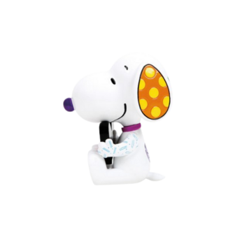 Snoopy with Britto Heart Figurine by Romero Britto 6019029