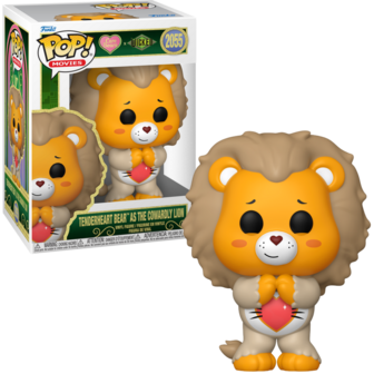 Funko POP! WICKED CARE BEARS 2055 Tenderheart Bear as the Cowardly Lion