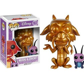 Disney Mushu (Gold) &amp; Cricket #167 Disney