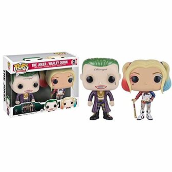 Heroes Joker (Boxer) &amp; Harley Quinn (Metallic) (2-Pack) Suicide Squad