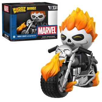 Dorbz Ridez Ghost Rider With Motorcycle #27 Marvel
