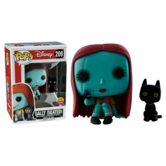 Disney Sally (Seated)(GITD Witch Cat (Flocked) #209 