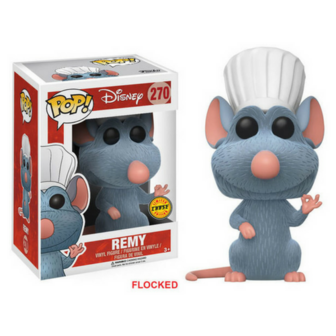 Disney Remy - FLOCKED #270 Ratatouille - CHASE