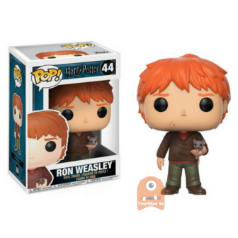 POP! Harry Potter Ron Weasley /w Scabbers #44