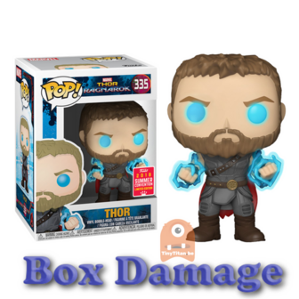 POP! Marvel Thor - Odin #335 Thor Ragnarok SDCC - DMG