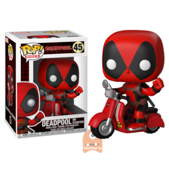 POP! Marvel Deadpool On Scooter #48 