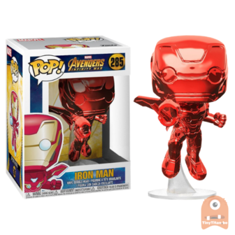 POP! Marvel Iron Man Red Chrome #285 Avengers Infinity War