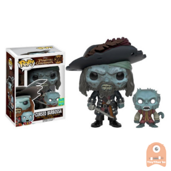 POP! Disney Cursed Barbossa #208 Pirates of the Caribbean 