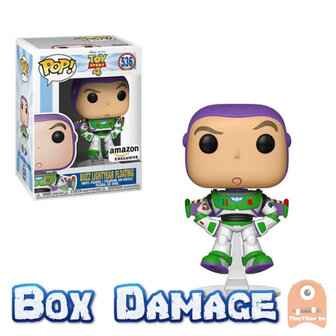 POP! Disney Buzz Lightyear Floating #536 Toy Story 4 - Excl - DMG