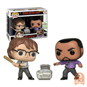 POP! Movies Michael Bolton &amp; Samir 2-Pack Office Space