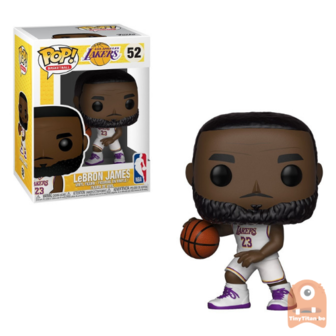 POP! Sports LeBron James Lakers White Jersey #52 NBA