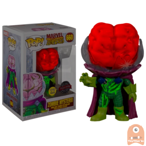 POP! Marvel Zombie Mysterio GITD #660 Marvel Zombies Exclusive