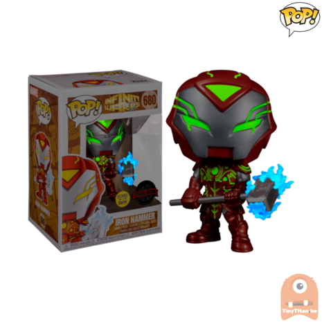 POP! Marvel Iron Hammer GITD #680 Infinity WARPS Exclusive