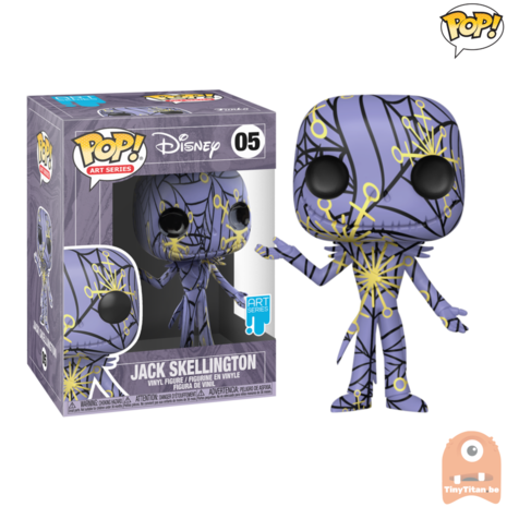 POP! Disney Artist Series Jack Skellington w/ Case #05 The Nightmare Before Christmas Exclusive