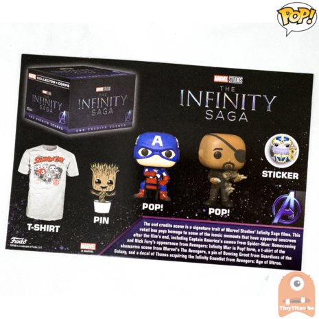 POP! Marvel Collector Corps Box The Infinity Saga - End Credits Scenes - XL